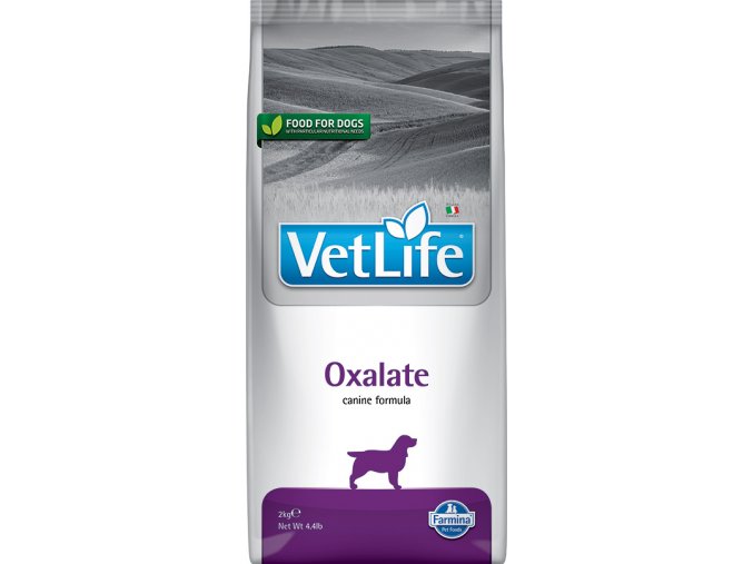 Farmina Vet Life canine 2kg OXALATE [3D Front]@web