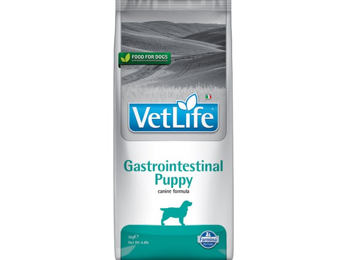 Farmina Vet Life canine 2kg GASTROINTESTINAL PUPPY [3D Front]@web