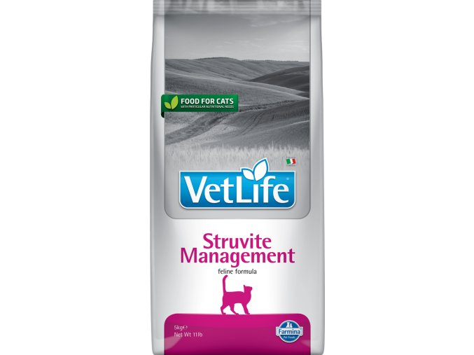 Farmina Vet Life feline 5kg STRUVITE MANAGEMENT [3D Front]@web