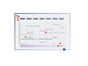 LM490000 Planovacia tabula tyzdenna ACCENTS 60x90 cm