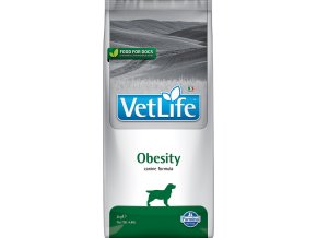 Farmina Vet Life canine 2kg OBESITY [3D Front]@web