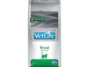 Farmina Vet Life feline 5kg RENAL [3D Front]@web
