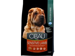 farmina cibau sensitive lamb 2 5