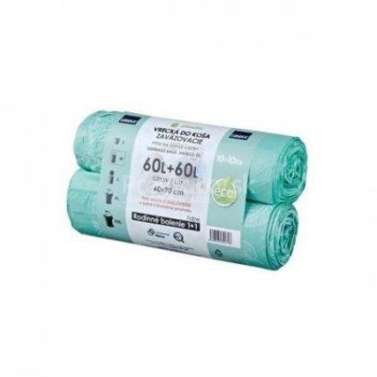 Sáčky do koša 60x70cm 2x10ks s ušami ÚŠP