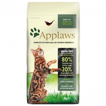 APPLAWS Dry Cat Chicken with Lamb (2 kg) LZ