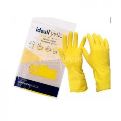 Rukavice gumenné č.L 26x17cm DS