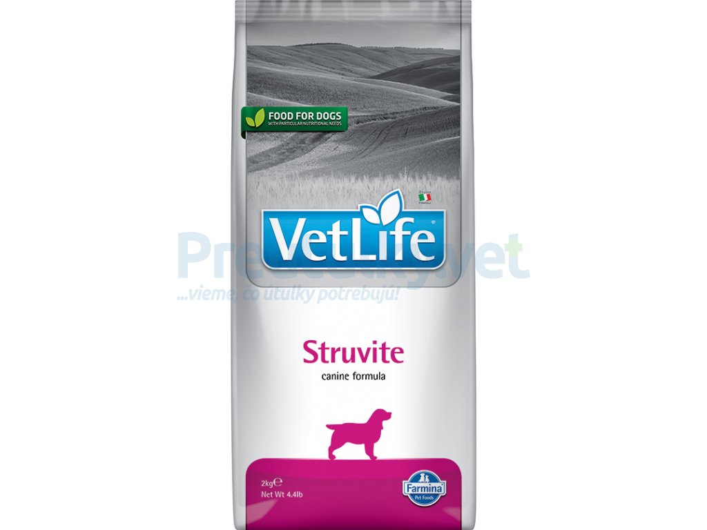 Farmina Vet Life dog struvite 2 kg PREUTULKY.VET
