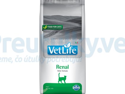 Farmina Vet Life feline 5kg RENAL [3D Front]@web
