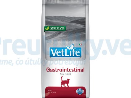 Farmina Vet Life feline 5kg GASTROINTESTINAL [3D Front]@web