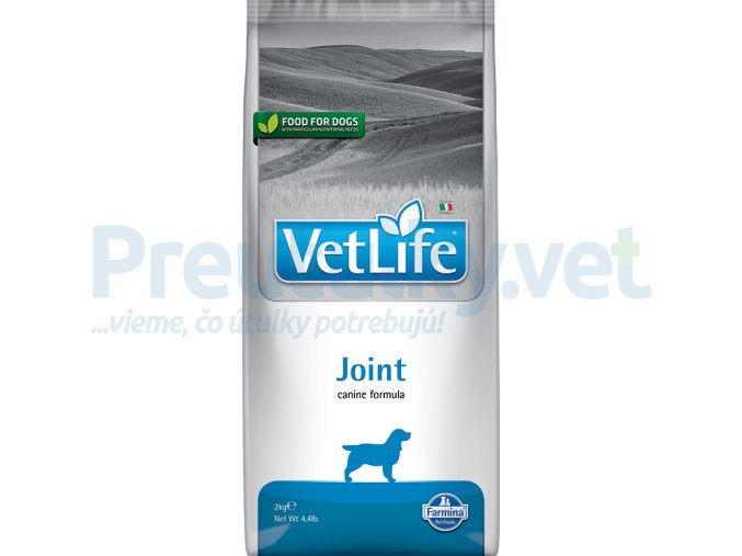 Farmina Vet Life canine 2kg JOINT [3D Front]@web