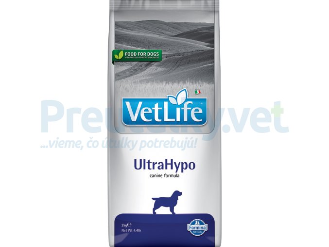 Farmina Vet Life canine 2kg ULTRAHYPO [3D Front]@web