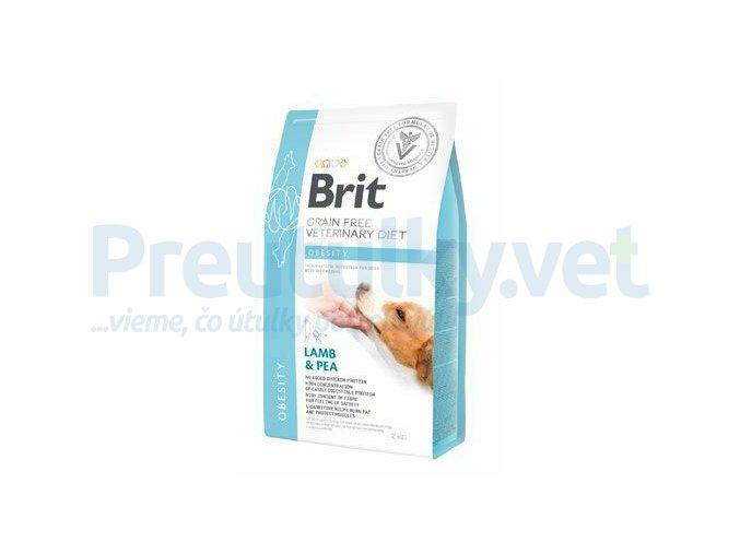 Brit Veterinary Diets GF cat Obesity 2 kg