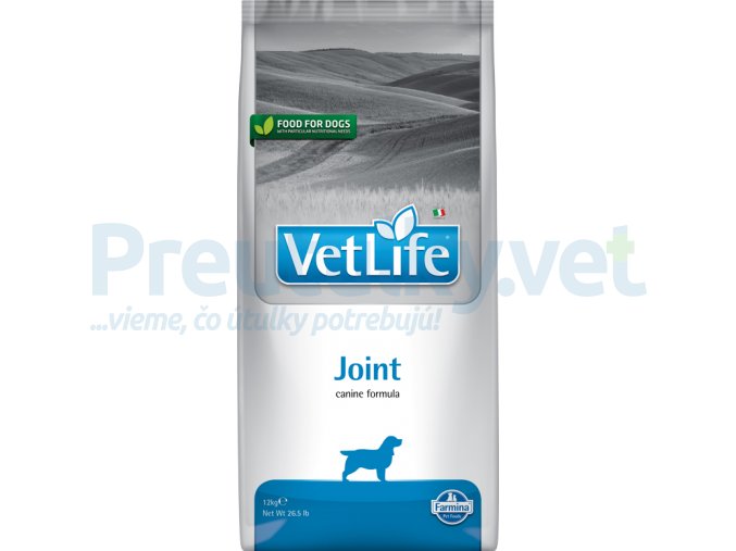 Farmina Vet Life canine 12kg JOINT [3D Front]@web