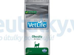 Farmina Vet Life feline 2kg OBESITY [3D Front]@web