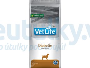 Farmina Vet Life canine 12kg DIABETIC [3D Front]@web