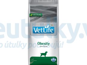 Farmina Vet Life canine 12kg OBESITY [3D Front]@web