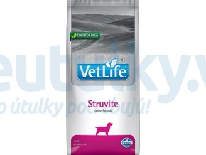 Farmina Vet Life canine 12kg STRUVITE [3D Front]@web