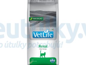 Farmina Vet Life feline 5kg RENAL [3D Front]@web