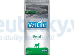 Farmina Vet Life feline 2kg RENAL [3D Front]@web
