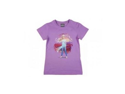 veľ.92 dievčenské tričko fialové Frozen
