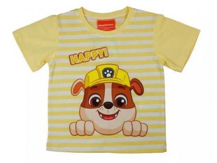 Chlapčenské tričko s krátkym rukávom Paw Patrol