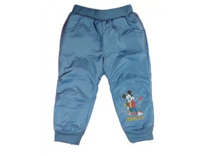 Zimné nohavice vodeodolné chlapčenské so vzorom myšky Mickey