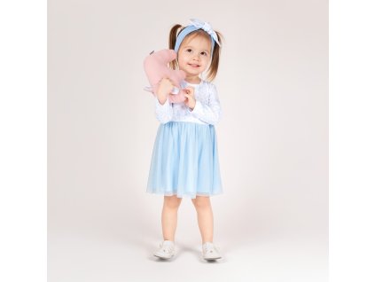 sukienka dl rekaw dziewczeca kwiatki nelly 68 1