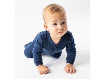 pajac bawelniany granatowy basic 48 86