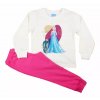 Dievčenské 2-dielne pyžamo Frozen bielo-ružové