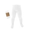 rajstopy bambusowe dzieciece biale 92 110