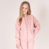 bluza dresowa dziewczeca pudrowy roz nelly 56 1