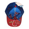 Chlapčenská šiltovka Spiderman modro-čevená