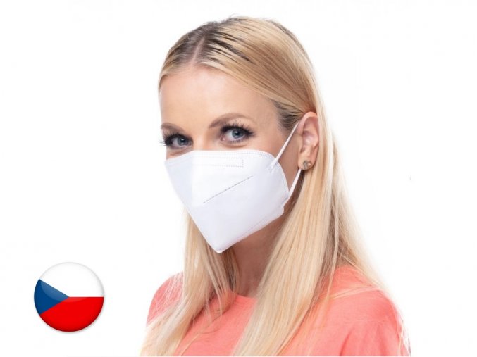 GOOD MASK respirátor GM2 COVID-19 - bílý 10 ks bal.