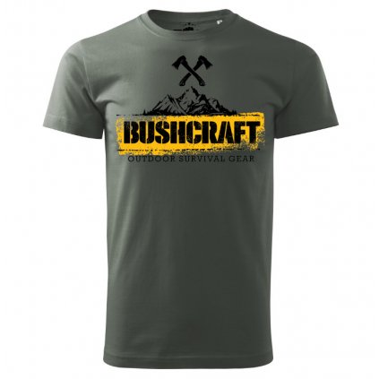 tricko buschcraft sede tmave