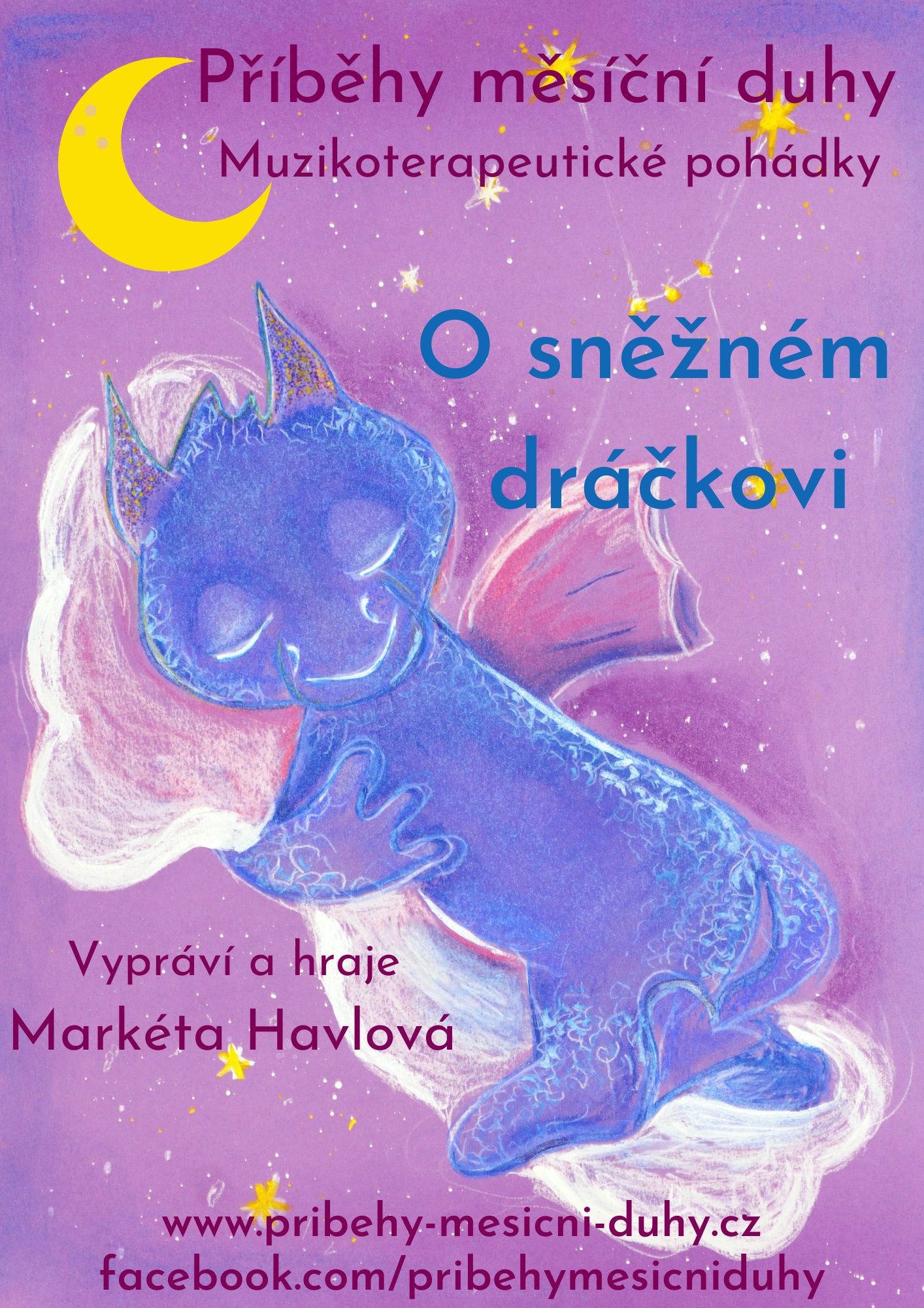 SNĚŽNÝ DRÁČEK - POHÁDKA PRO VEŘEJNOST 17. 2. OD 17:00 NA PARDUBICKÉ PALETĚ