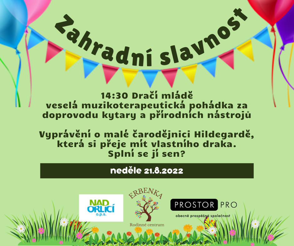 Zahradní slavnost v Kostelci nad Orlicí