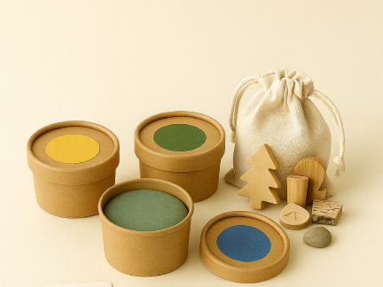 Sady přírodních modelín