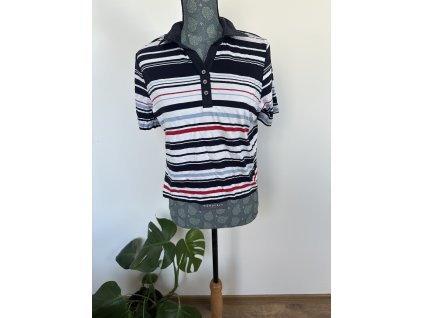 Pruhované polo tričko