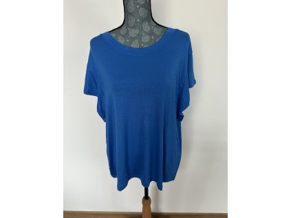 Volnější modré tričko Cabi