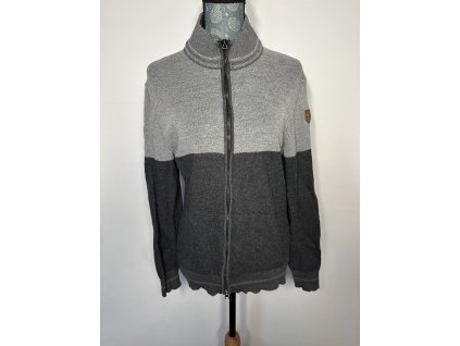 Pánský merino svetr na zip La Martina