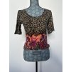 Tričko s leopardím vzorem