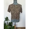 Pružné tričko v leopardím stylu