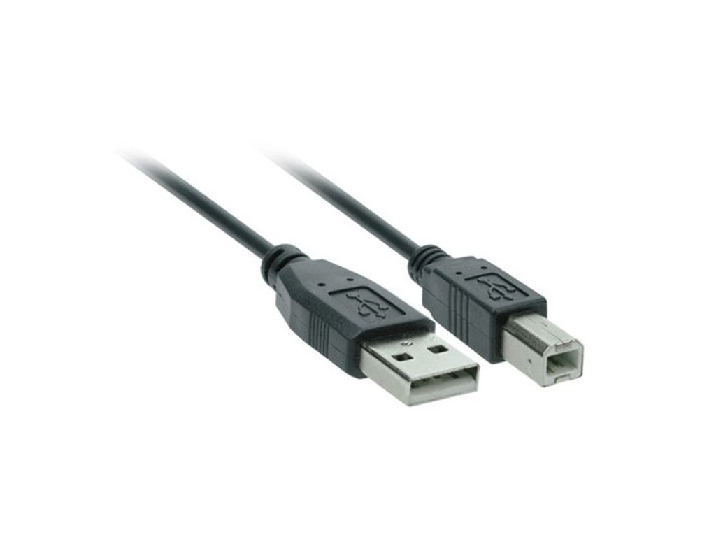 SOLIGHT USB kábel, USB 2.0 A konektor - USB 2.0 B konektor, 3m, blister