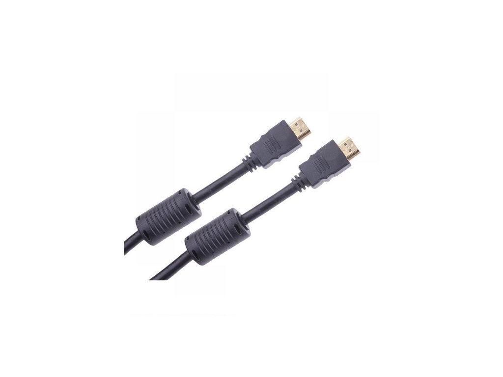 CABLETECH HDMI kábel v1.4, HDMI A konektor - HDMI A konektor, 5m + filter