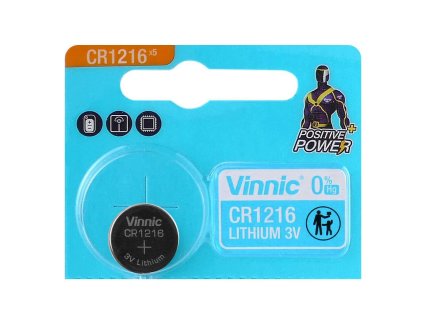 VINNIC batéria lítiová CR1216 3V 1ks