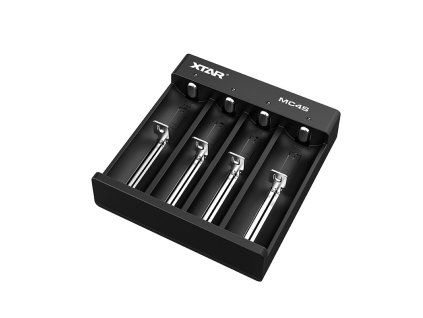 XTAR MC4S nabíjačka akumulátorov univerzálna 4 x Li-ion