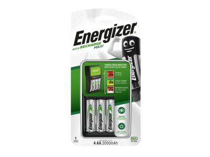 ENERGIZER nabíjačka MAXI charger inteligent + 4x AA 2000mAh