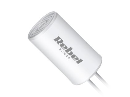 REBEL rozbehový kondenzátor 8uF/450V s vodičmi