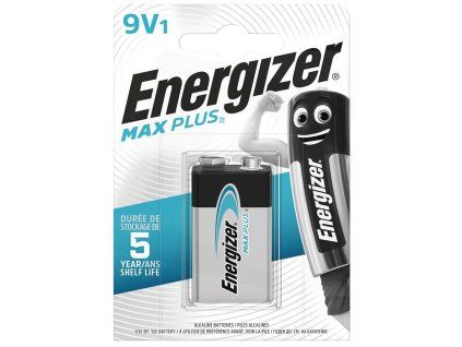 bateria energizer alkaline max plus 6lr61 9v 1ks
