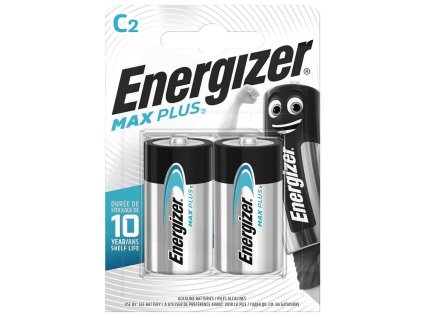bateria energizer alkaline max plus c lr14 2ks